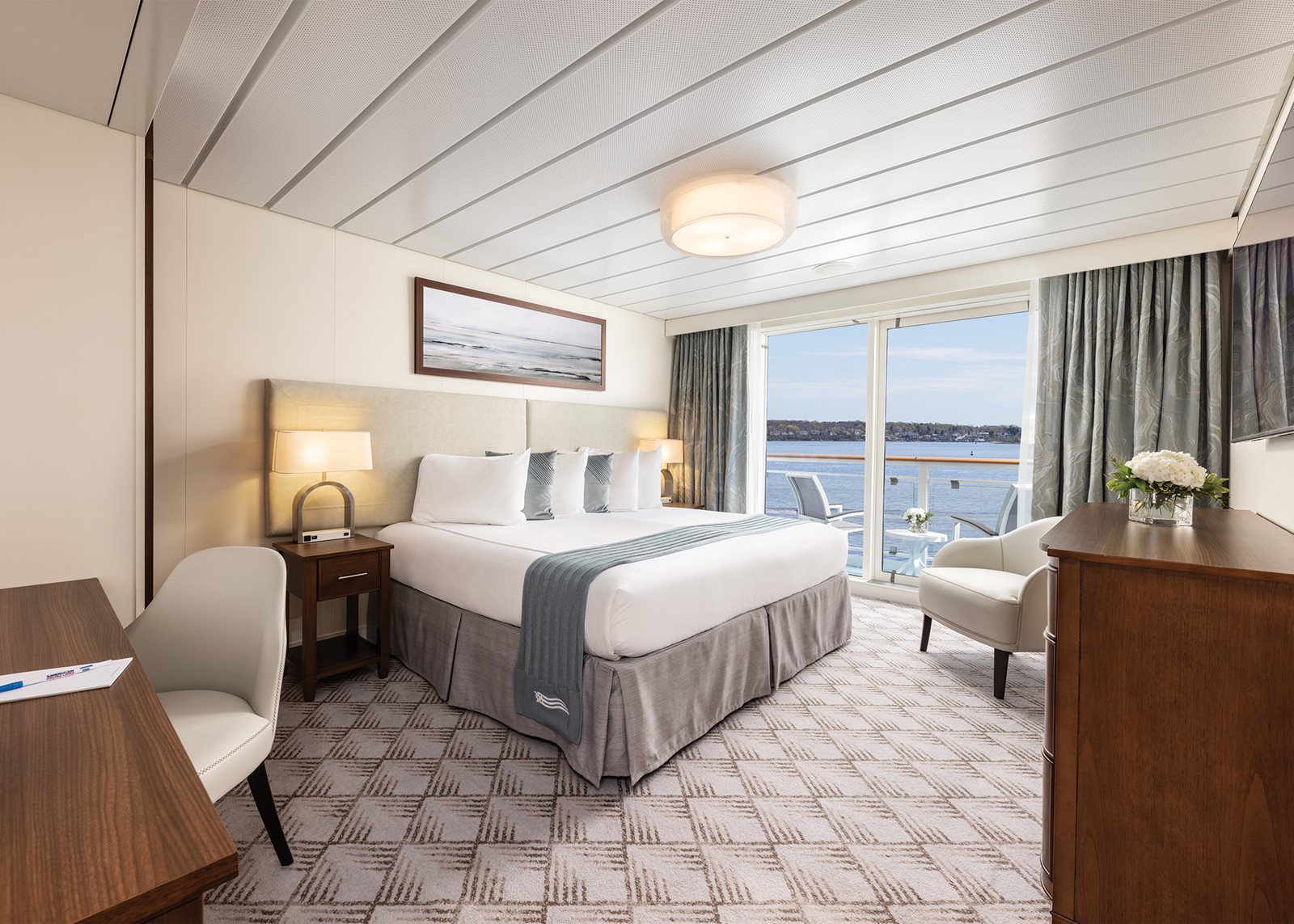 Premium Balcony Stateroom — 310 sq ft with private balcony
