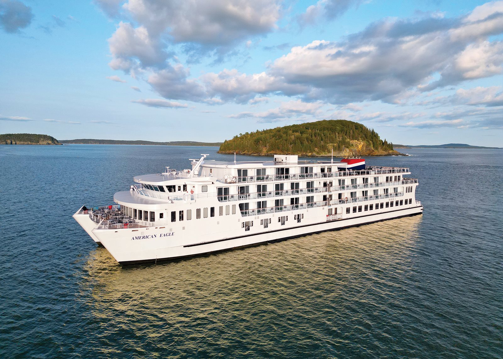 American Eagle cruise ship — Coastal Cat catamaran design