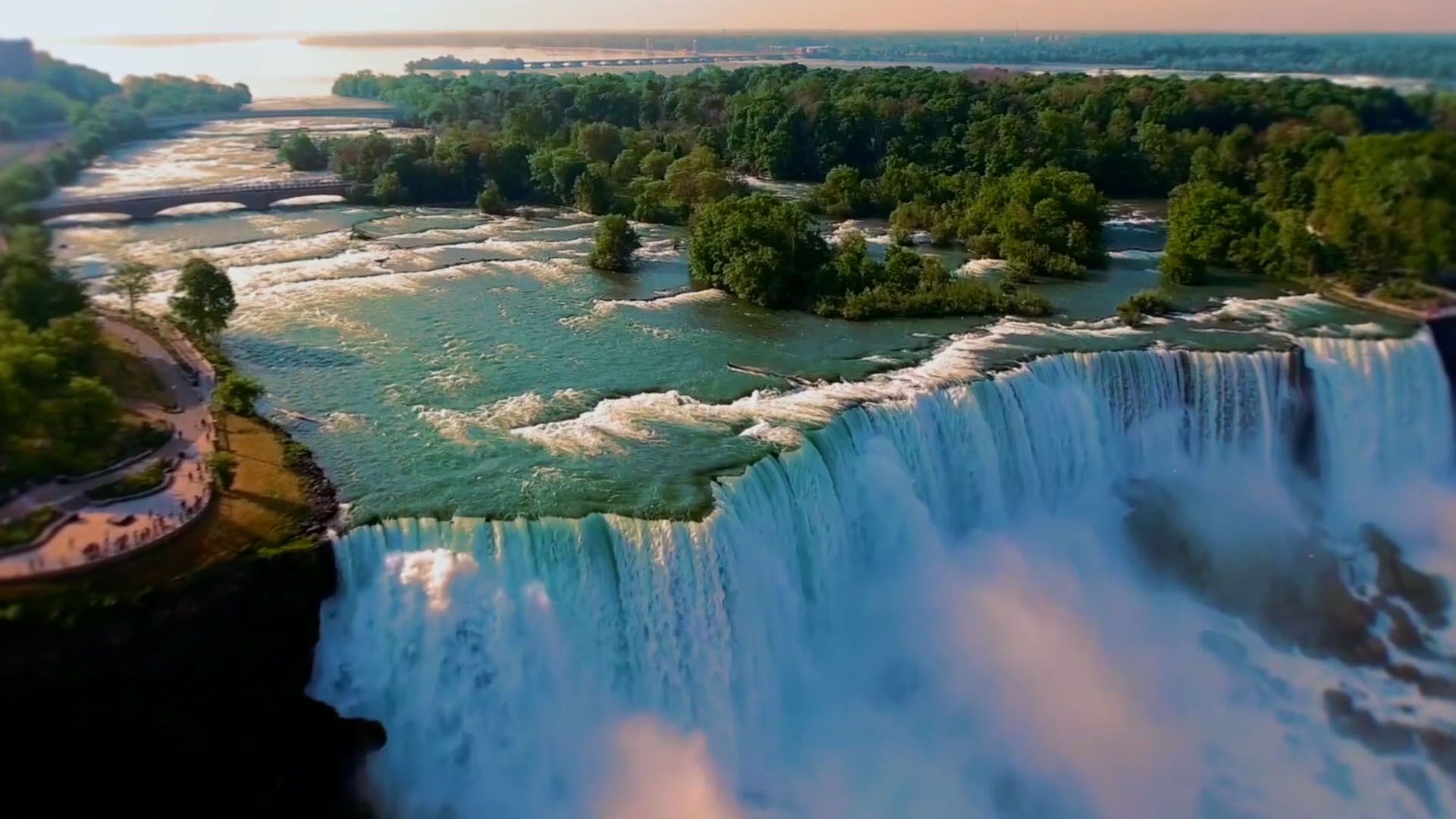 Victory Cruise Lines ship sailing on the Great Lakes
